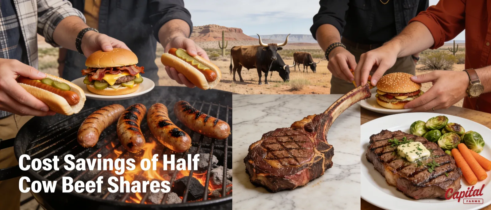 Buying a half cow is widely regarded as one of the most cost-effective ways
