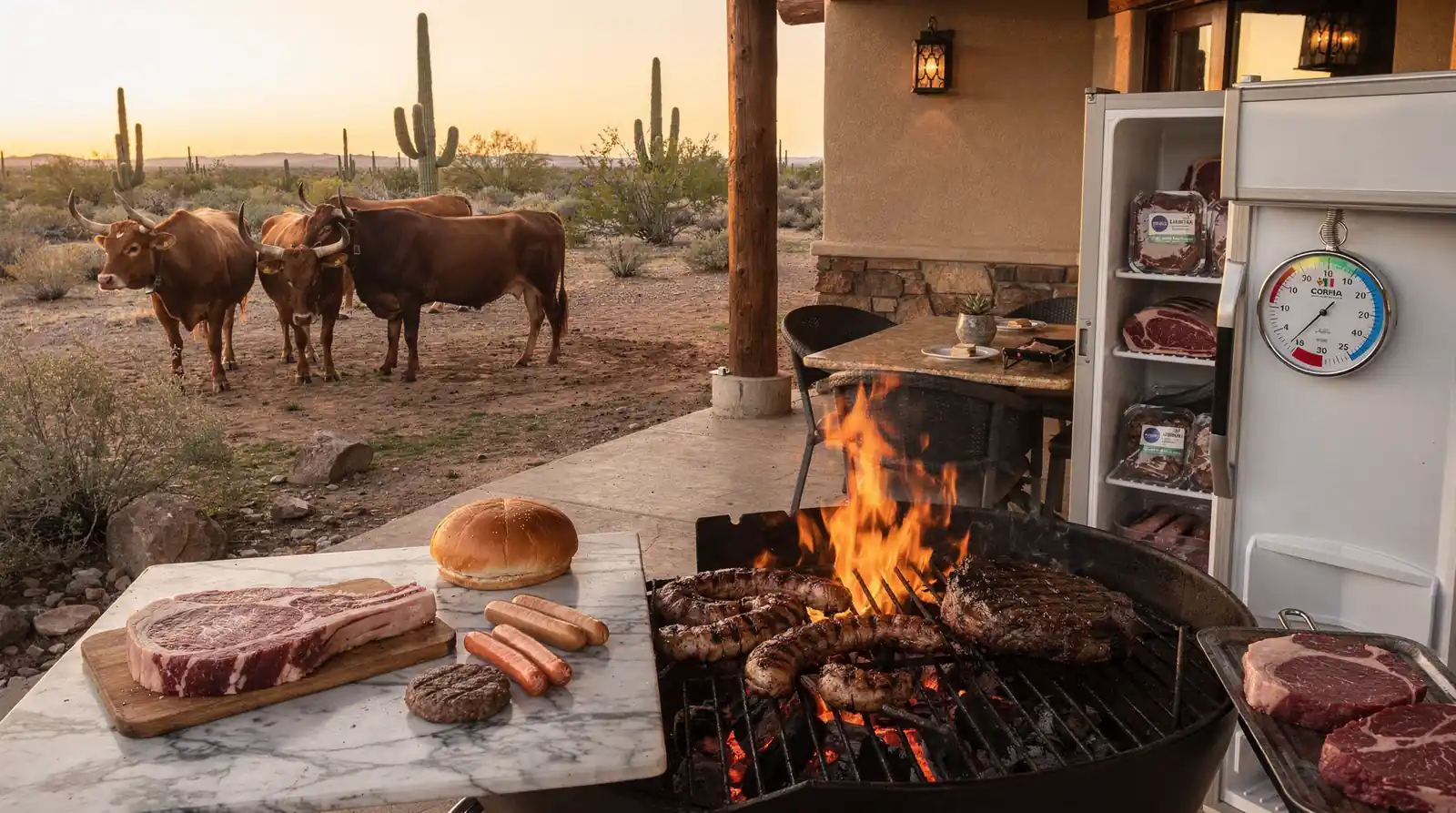 A common mistake is failing to instruct customers on proper storage temperature, since beef must