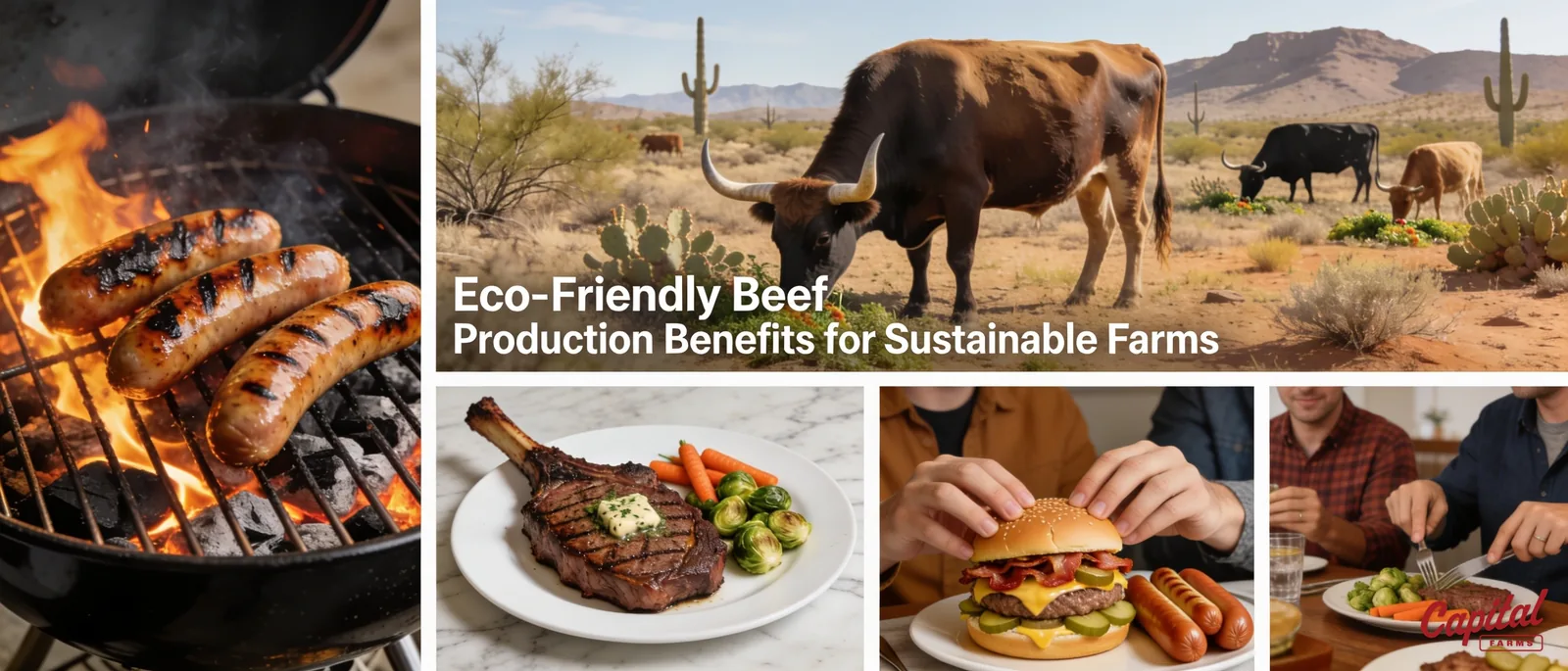 Corriente cattle graze rangelands around Wickenburg, AZ for two years, consuming natural desert plants