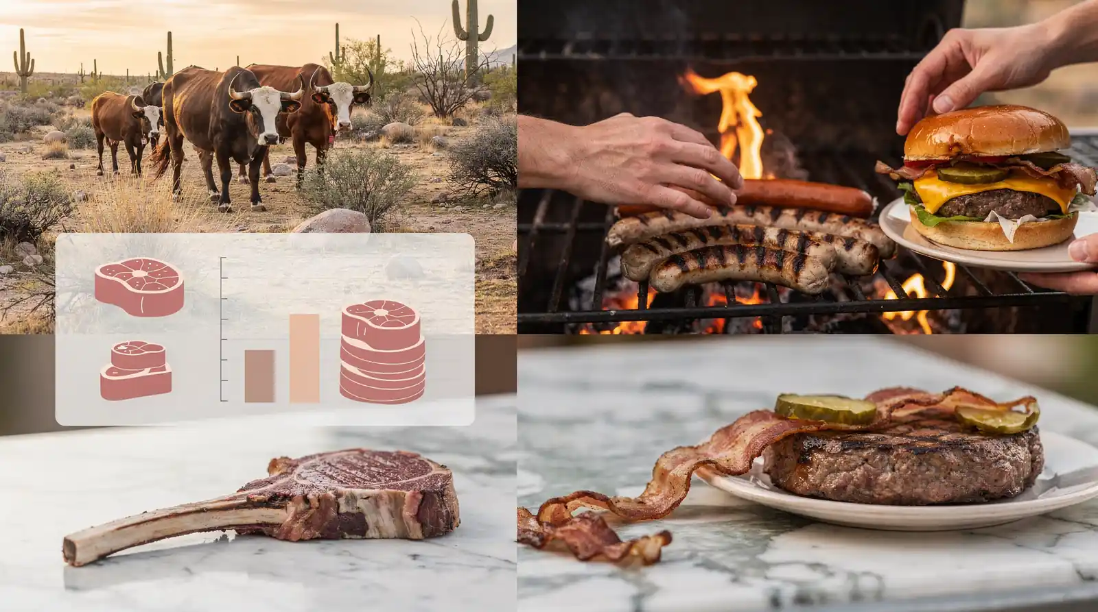 Average annual beef consumption data helps buyers estimate whether a half cow purchase matches household