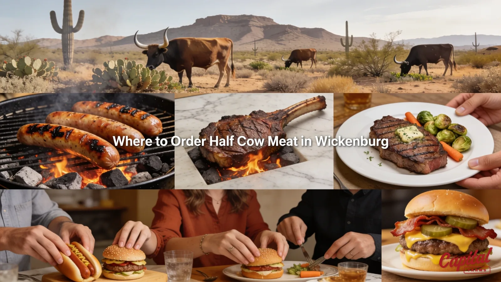 A half cow order typically yields around 165 lbs of beef, so buyers need adequate