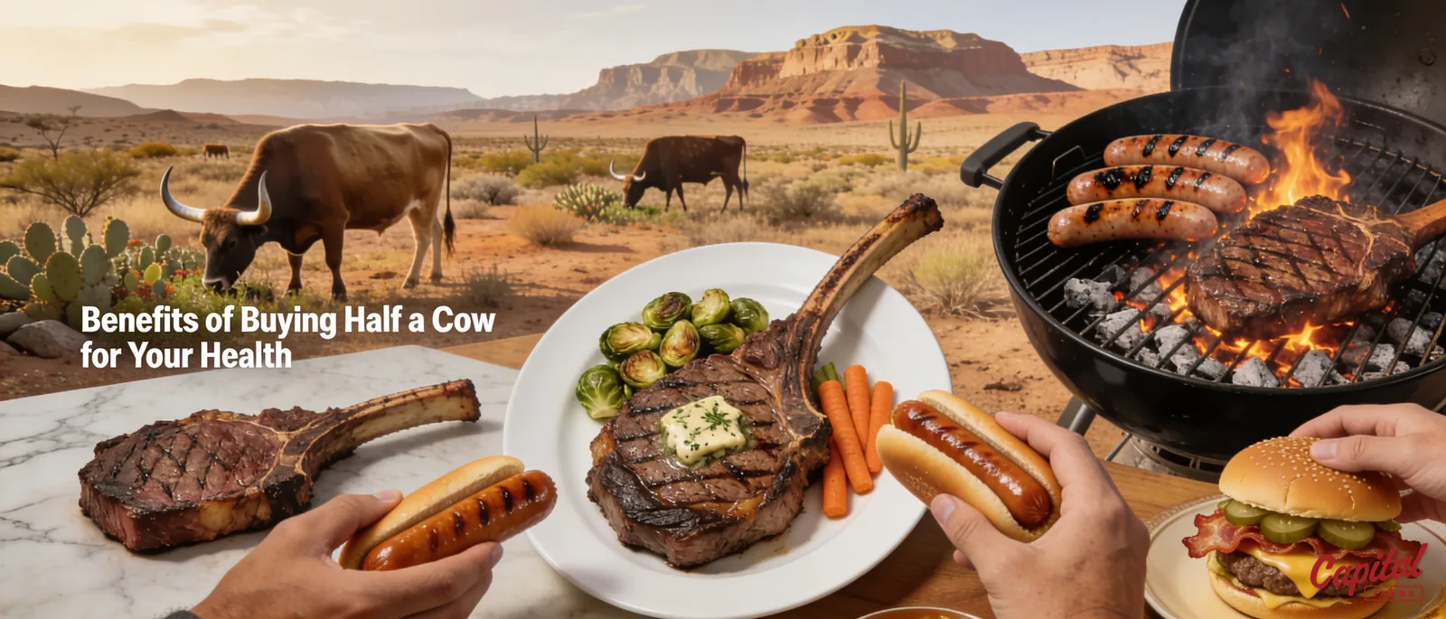 Grass-fed beef contains higher levels of omega-3 fatty acids, antioxidants, and vitamins like B12