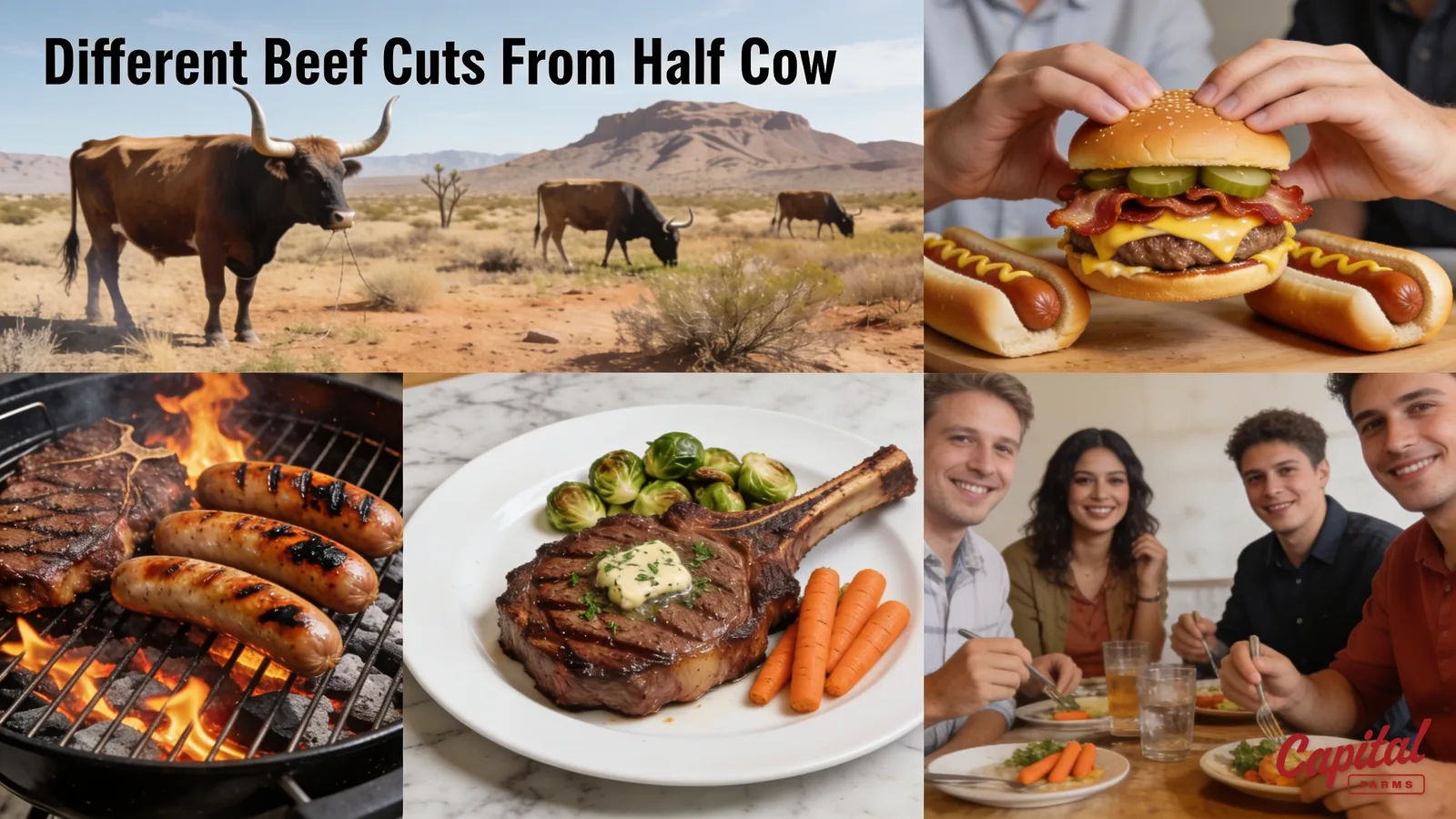Capital Farms is based in Wickenburg, Arizona, where it raises and processes its Corriente beef