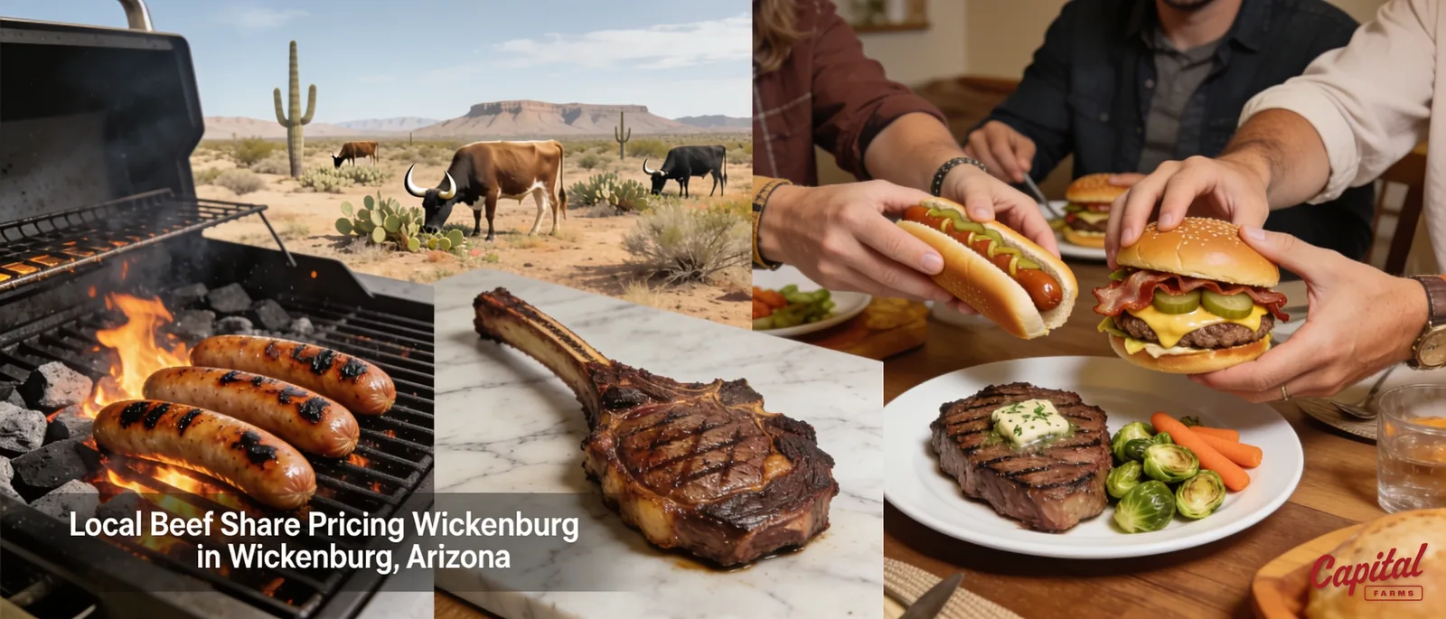 Regional beef share pricing is typically quoted per pound of hanging weight rather than