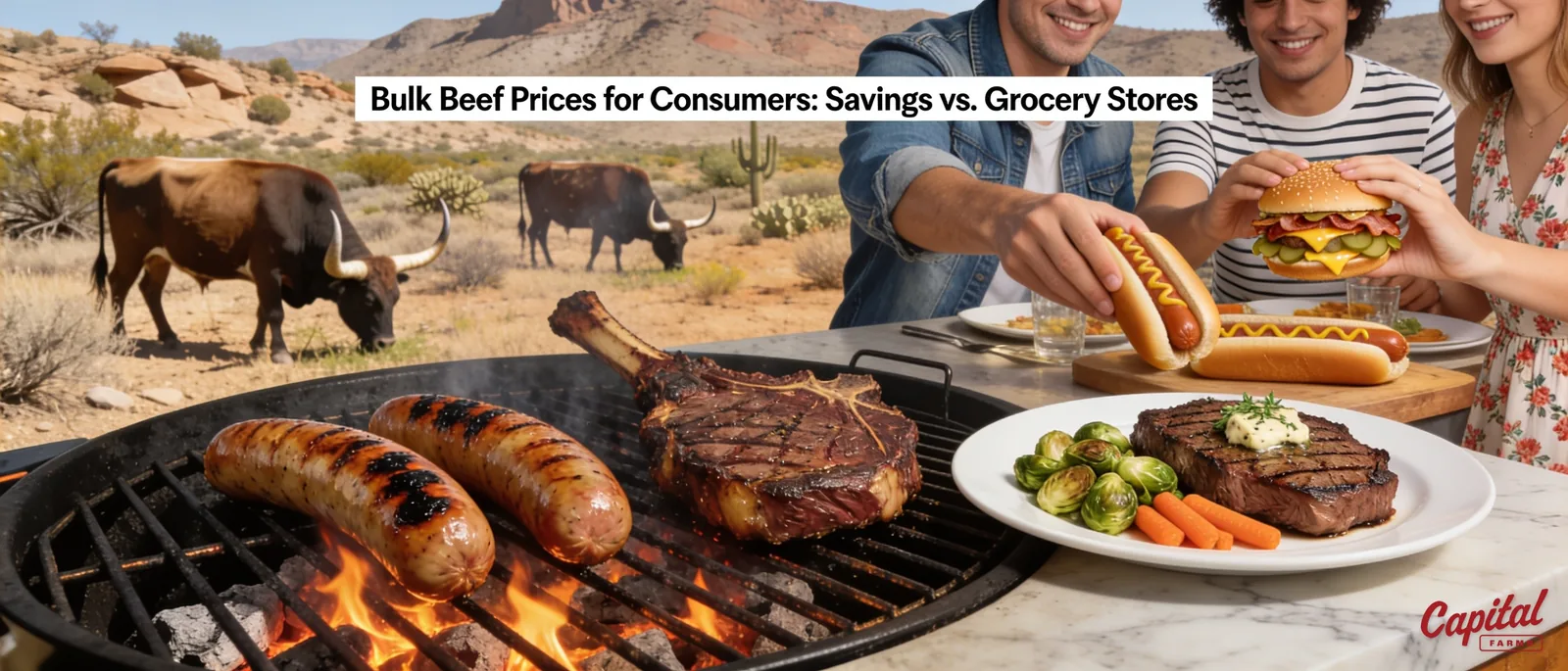 Grocery store beef prices have climbed significantly over the past few years, forcing families