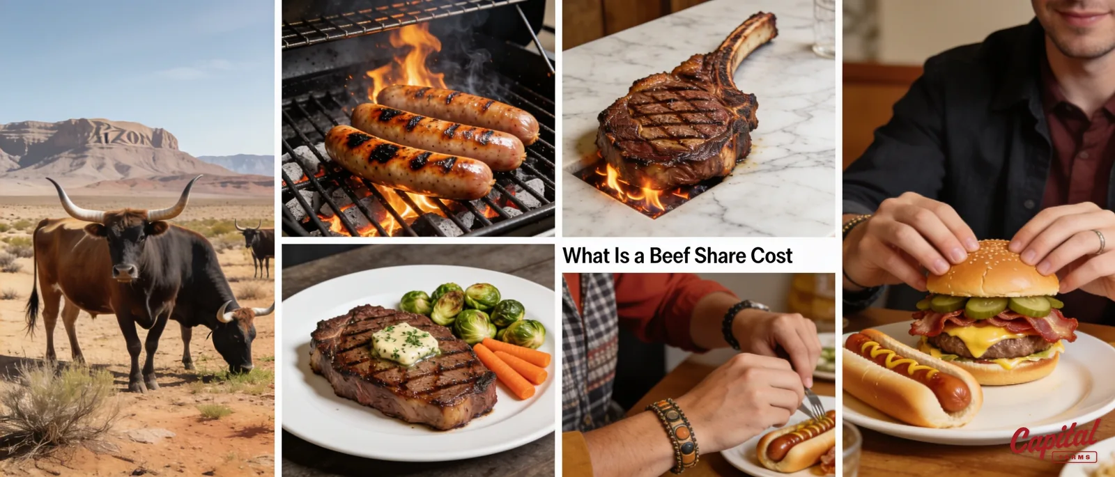 Traditional beef shares require a non-refundable deposit that is later applied to the total balance