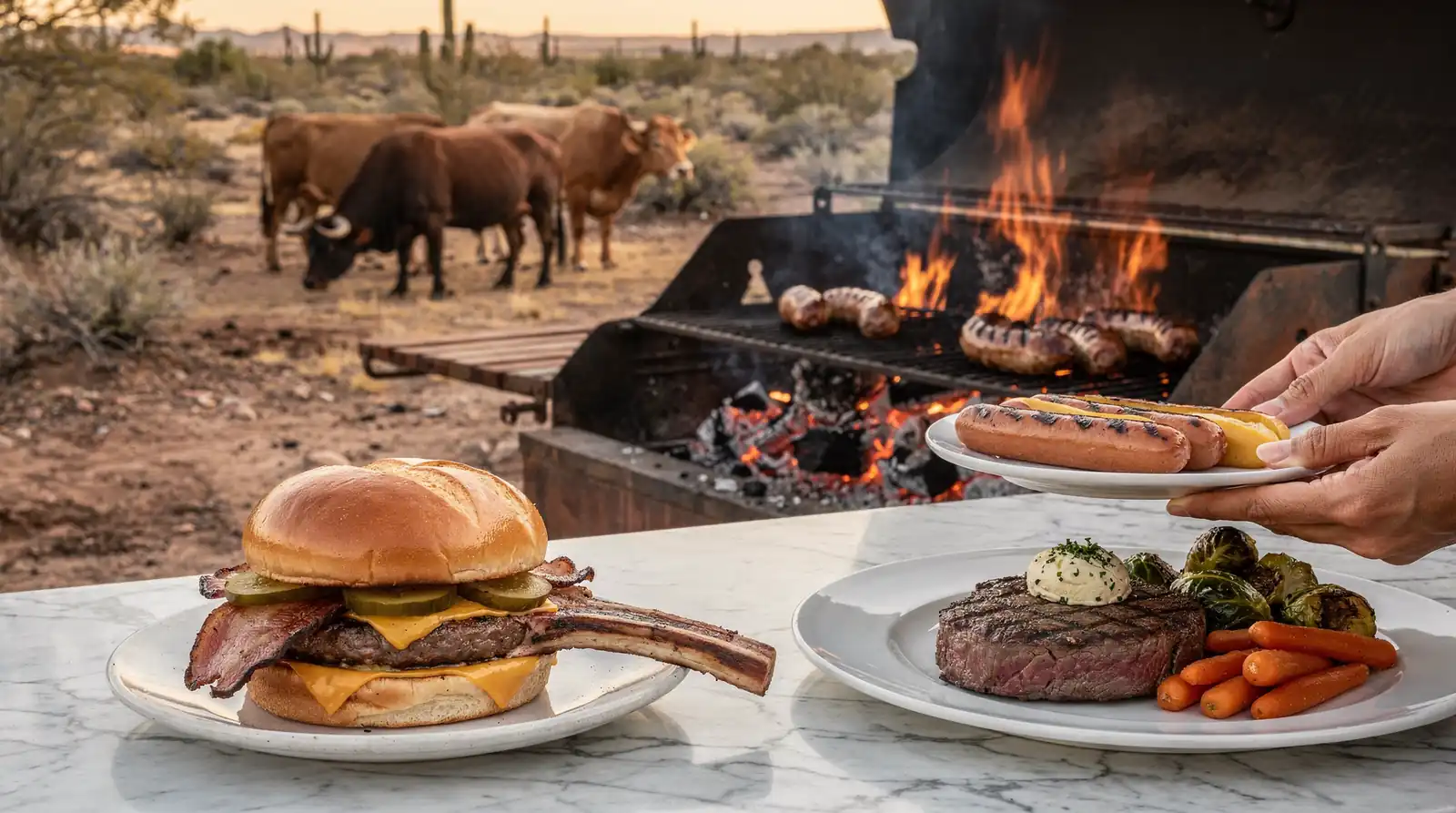 Grilling is the most popular method for rib cuts because it sears the meat