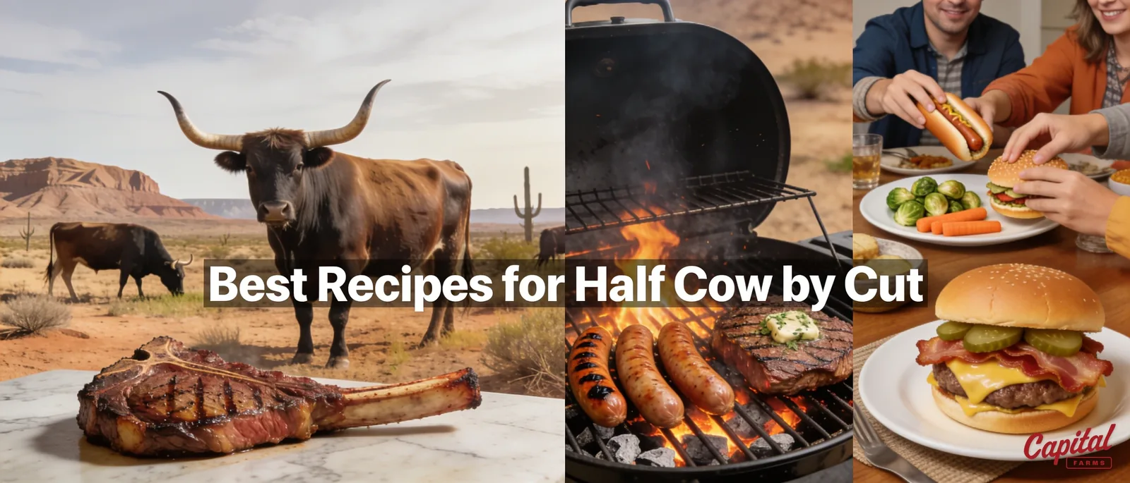 Capital Farms offers Ribeye Steak starting from $31.00.; Capital Farms offers Filet Mignon Steak starting