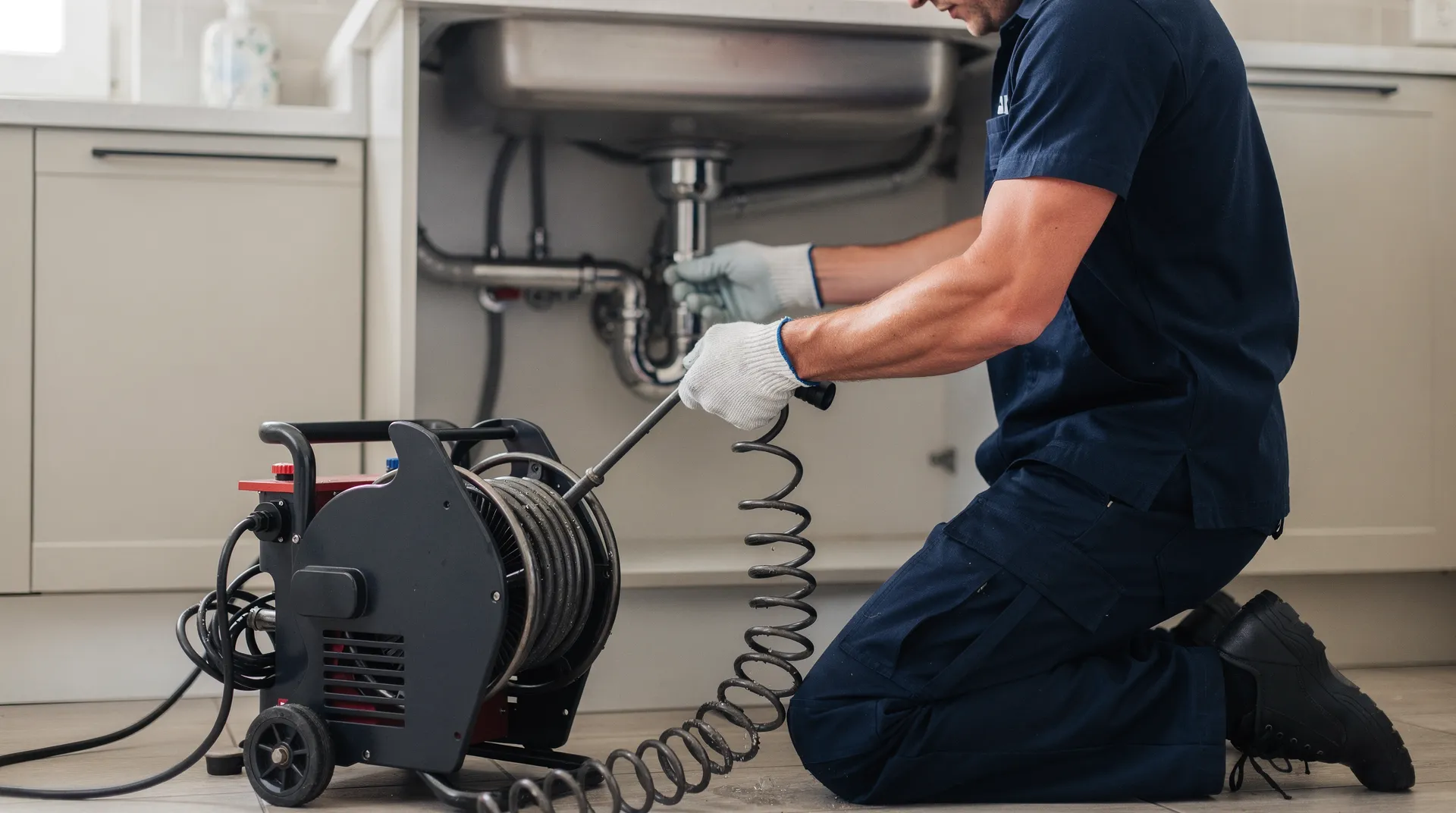 Professional drain cleaning services in the Palm Beach Gardens area include hydro-jetting, which uses high-pressure