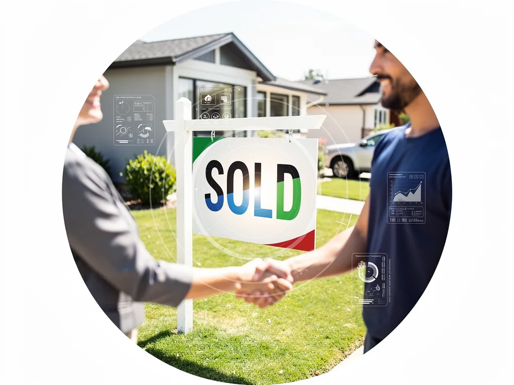 Real estate agent closing a deal after streamlining sales with Lofty CRM