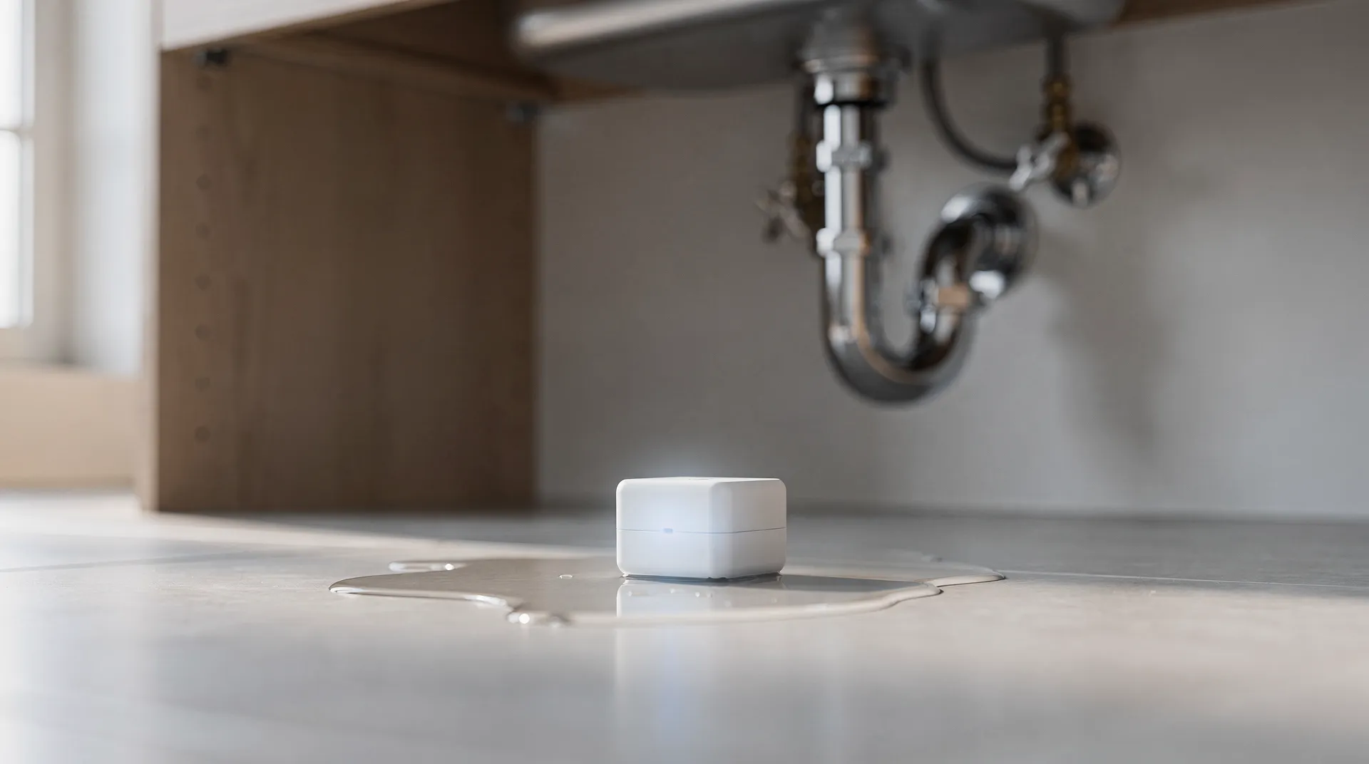 Smart water leak detectors can prevent upwards of $10,000 worth of water damage
