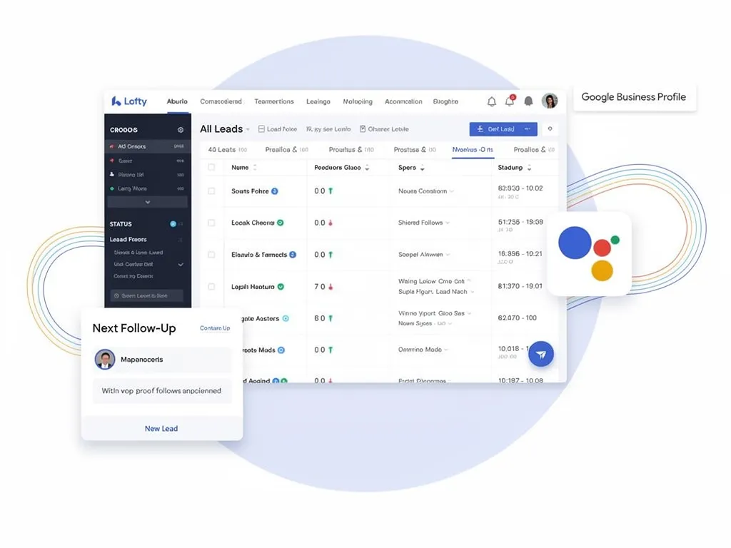 How Can Real Estate Agents Integrate Google Business Profile Leads with Lofty CRM for Automated