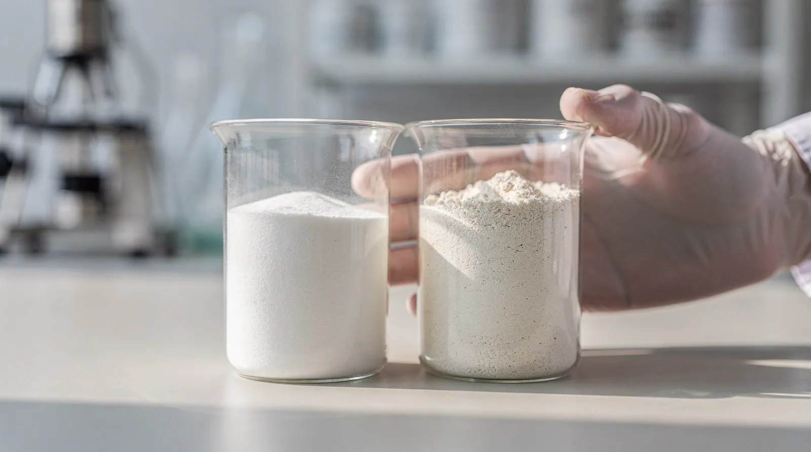 Whey protein concentrate ranges from roughly 30 percent to 90 percent protein, with the remainder