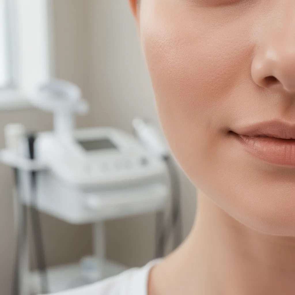 Laser resurfacing can address acne scars, sun-damaged skin, and dull or uneven texture