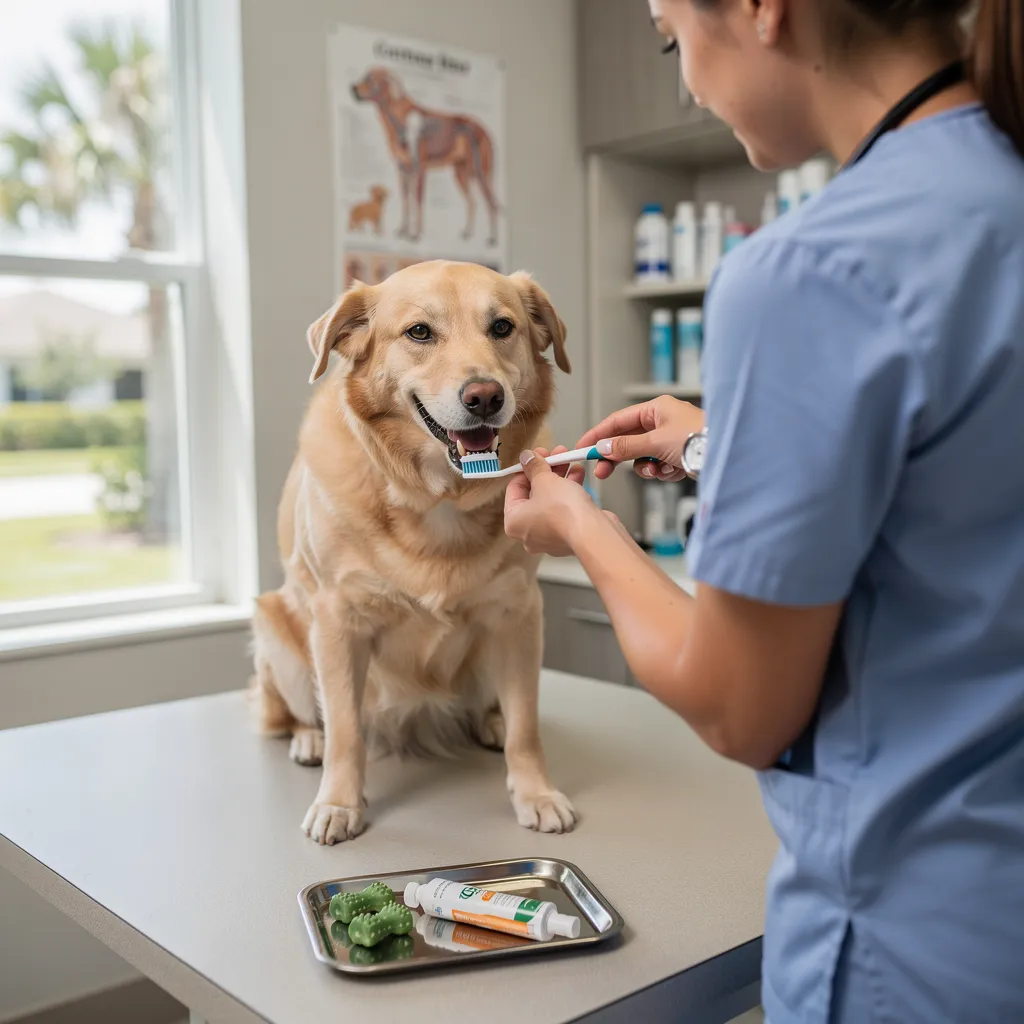Dental disease is extremely common in dogs and can be uncomfortable while leading to other