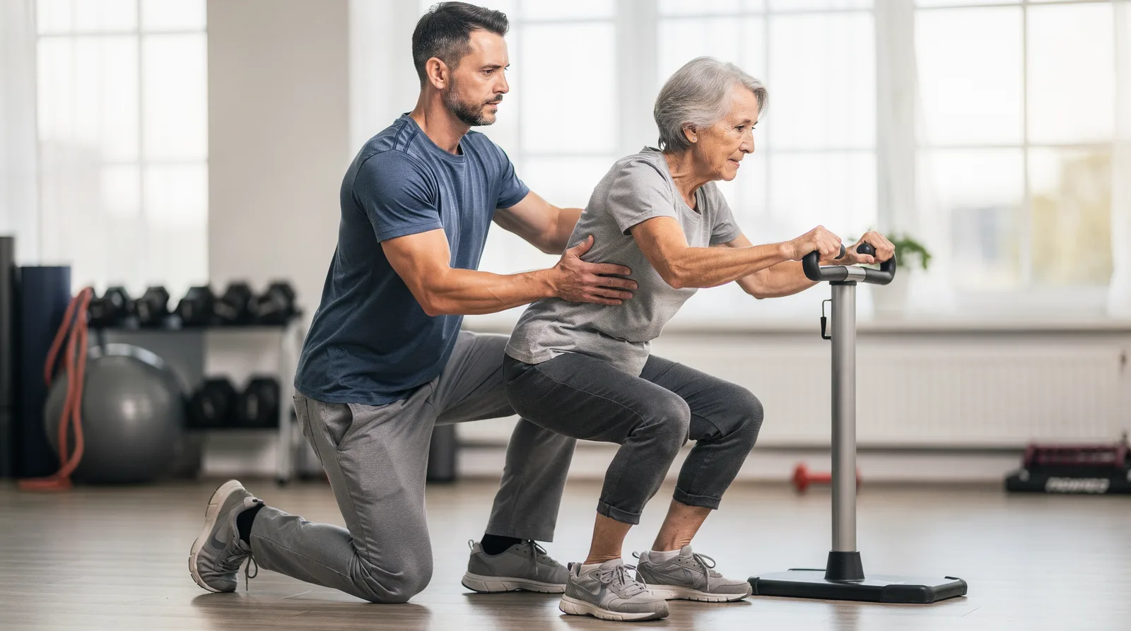 NASM-certified trainers use medical-grade assessments, custom programs, and continuous accountability to keep senior clients
