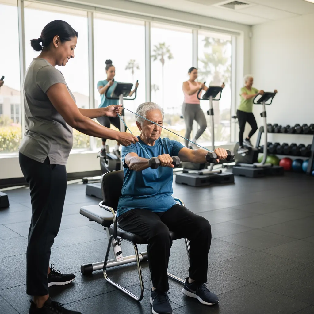 Almost anyone, at any age, can engage in some form of physical activity even while