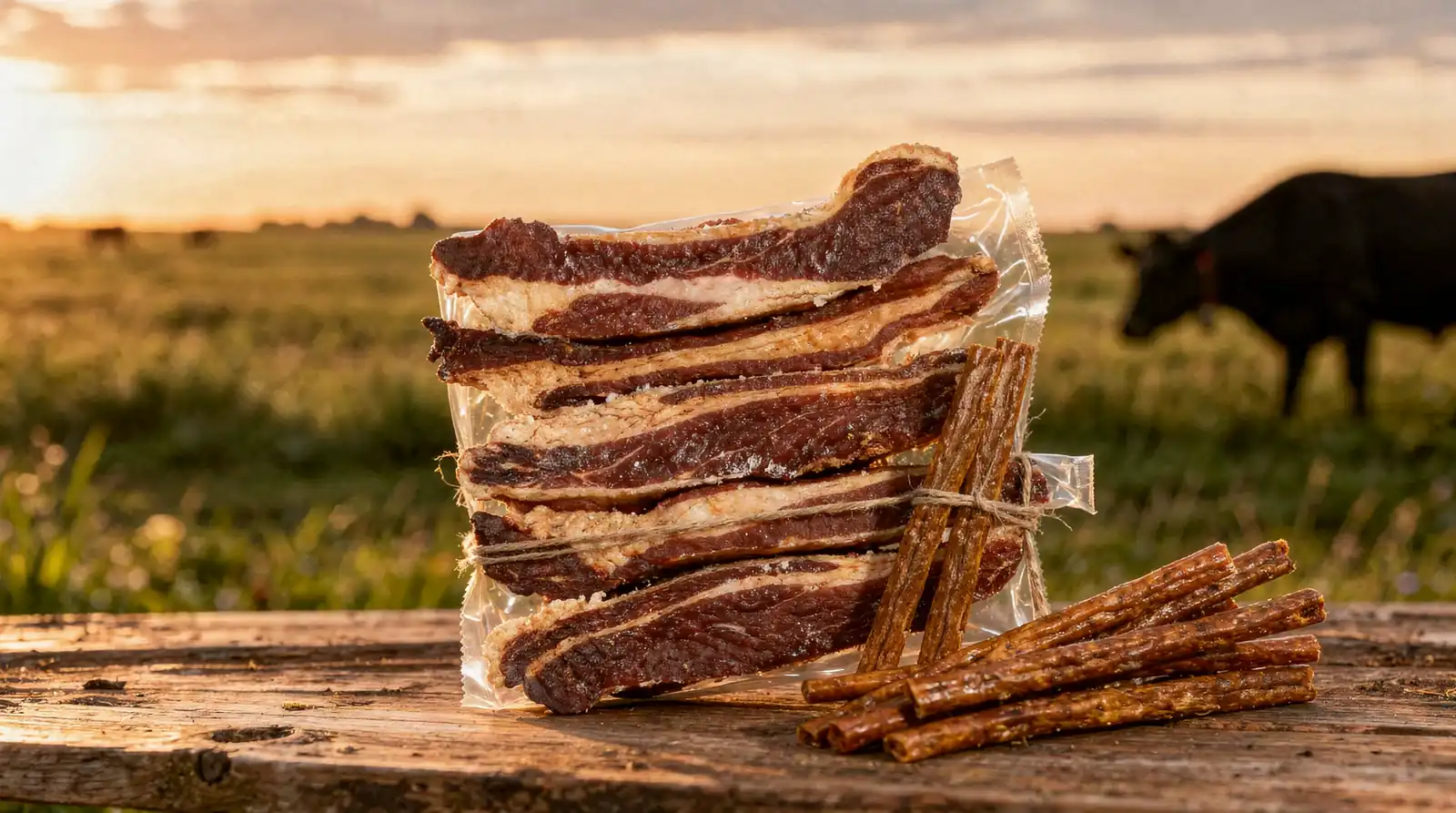 Every batch of Grazly brisket slabs is traced to a specific regenerative farm, giving travelers