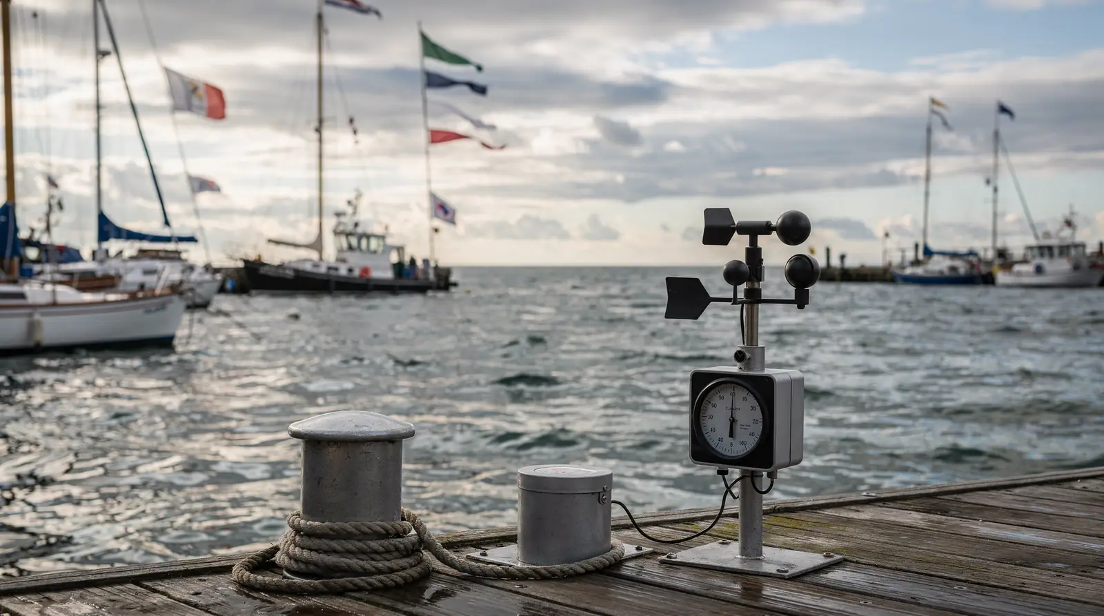 Wind and thunderstorms are the two forecast details that matter most when planning a boat