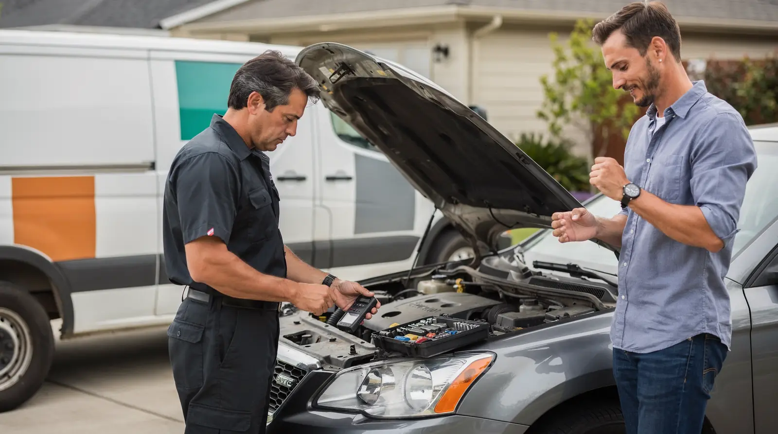 Dispatching technicians directly to the customer's location eliminates the need for towing to a shop