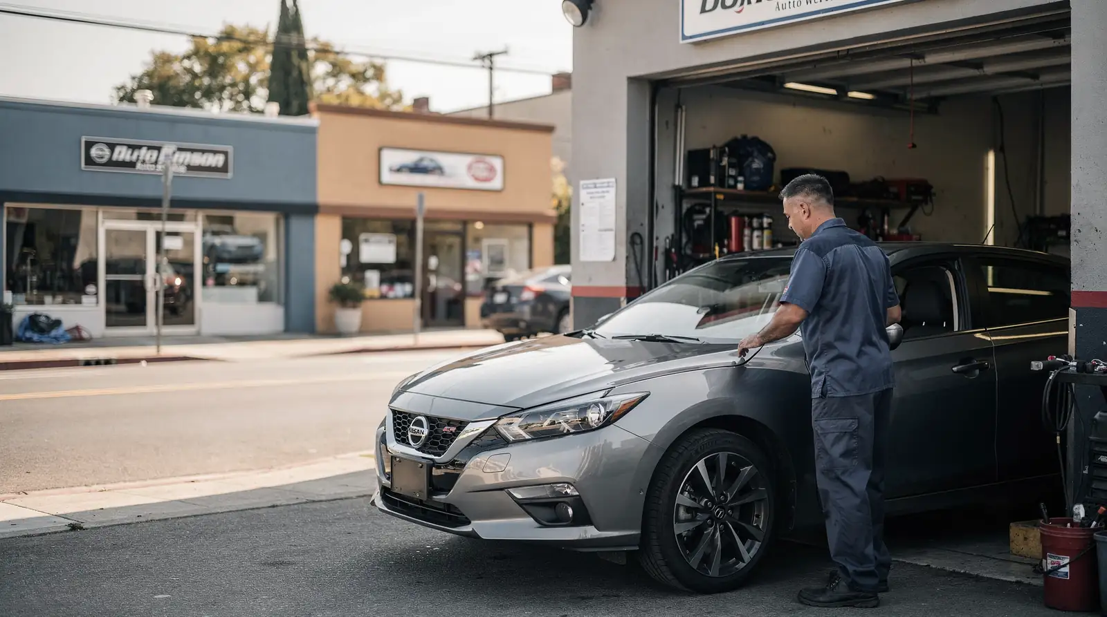 Caliber Collision's Cornelius location is I-CAR Gold Class recognized and staffed by ASE-certified technicians.; Classic