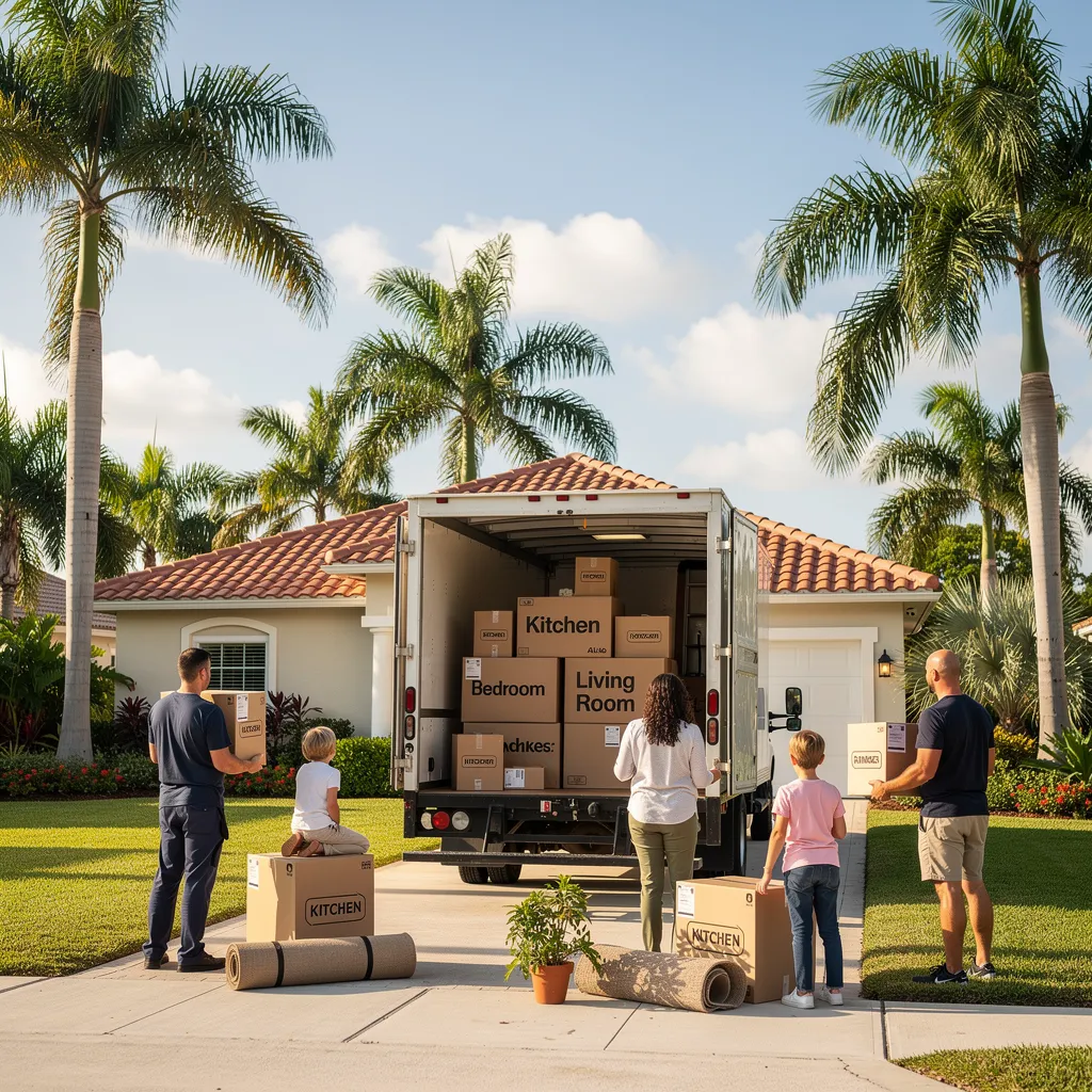 Movers should be contacted four to six weeks before a move to Tequesta