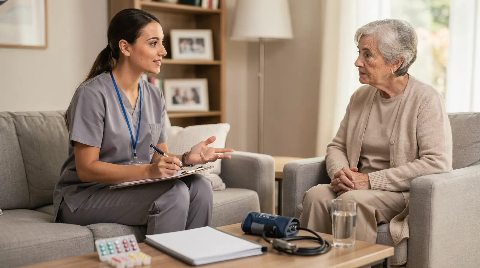 A full continuum of care exists, ranging from companion care to specialized Alzheimer's care.; Caregivers
