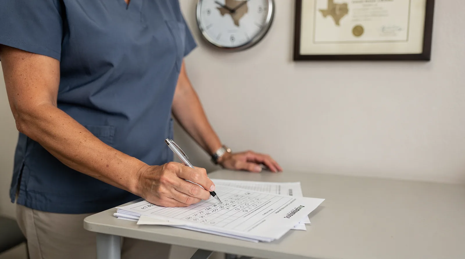 Texas requires 120 hours of initial training for Home Health Aides before they can work