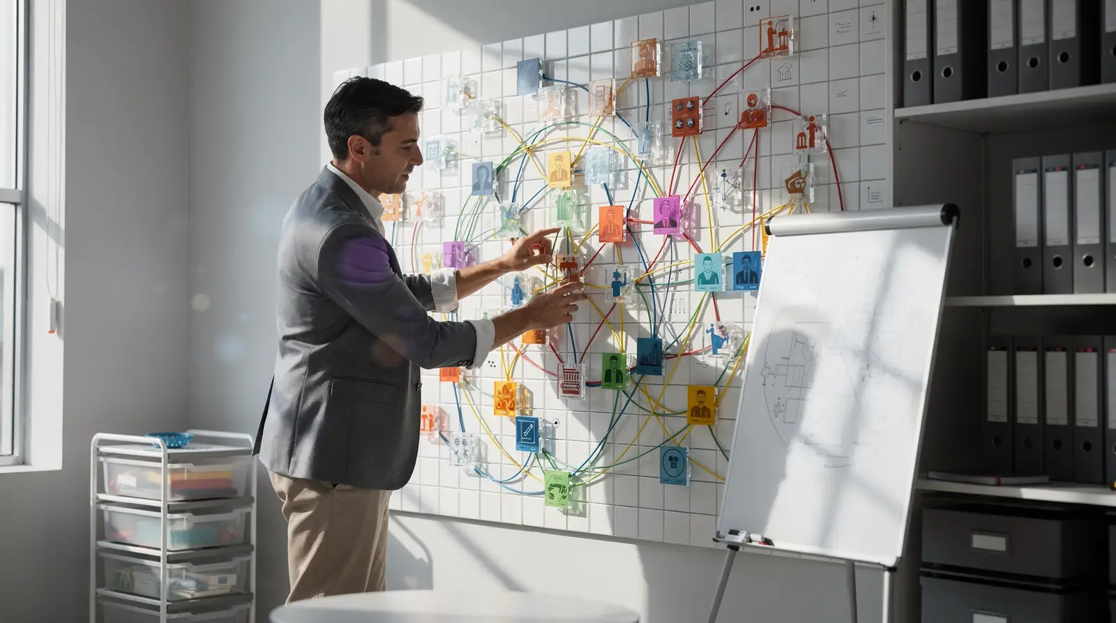 An AI-native enterprise embeds AI deeply across operations, focused on specific business problems.; AI-native enables