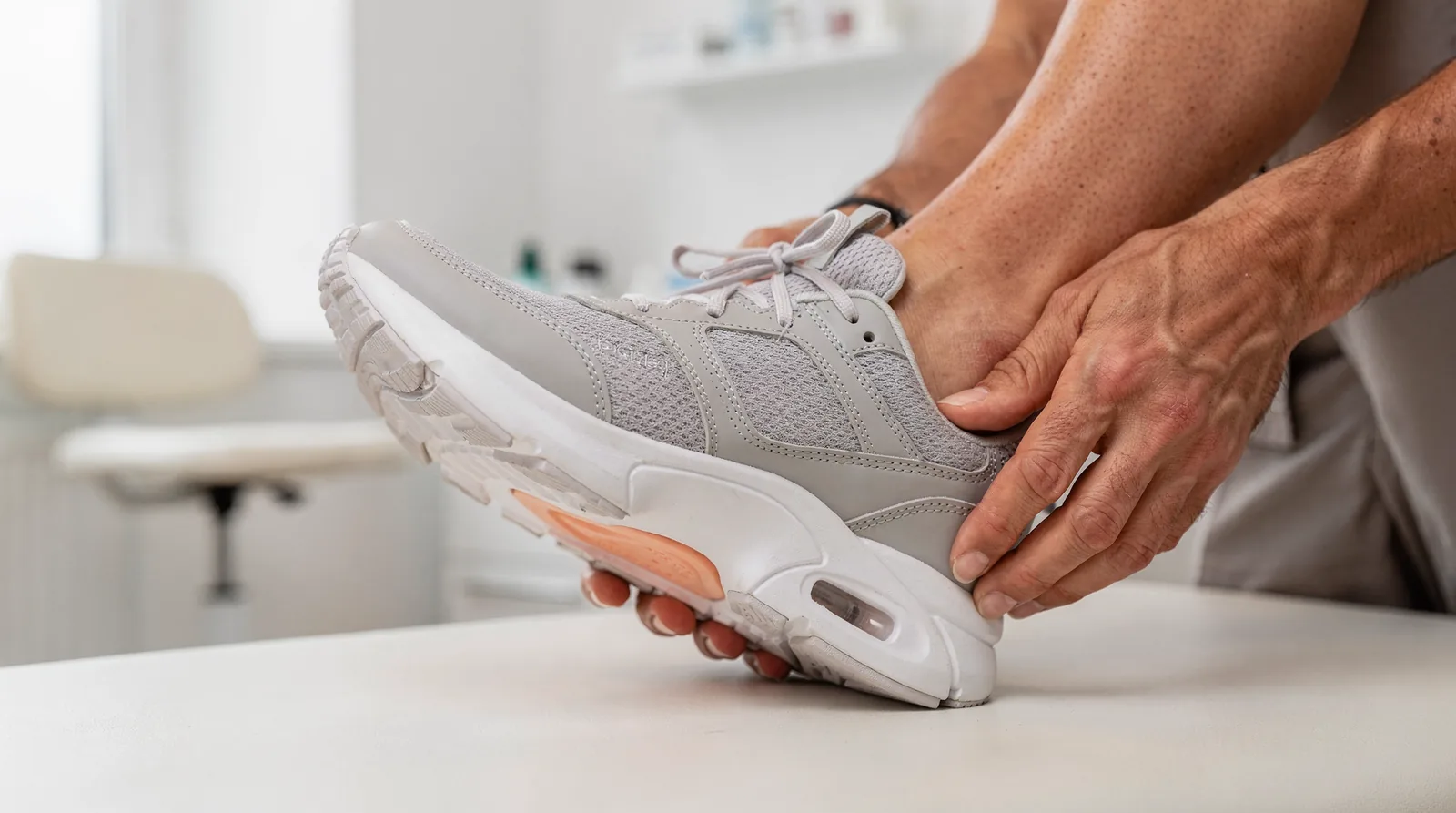 Dual-density insoles in diabetic footwear for plantar fasciitis cushion the heel and arch to offset