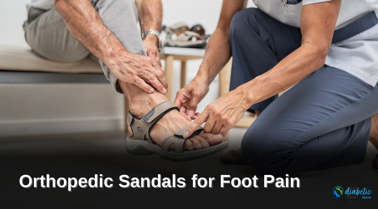 Diabetic Shoe positions itself as a primary source for diabetic and orthopedic footwear, including sandals