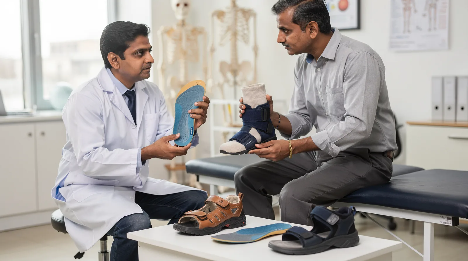 Shoes built with targeted support and cushioning promote heel stability and help ease pain throughout