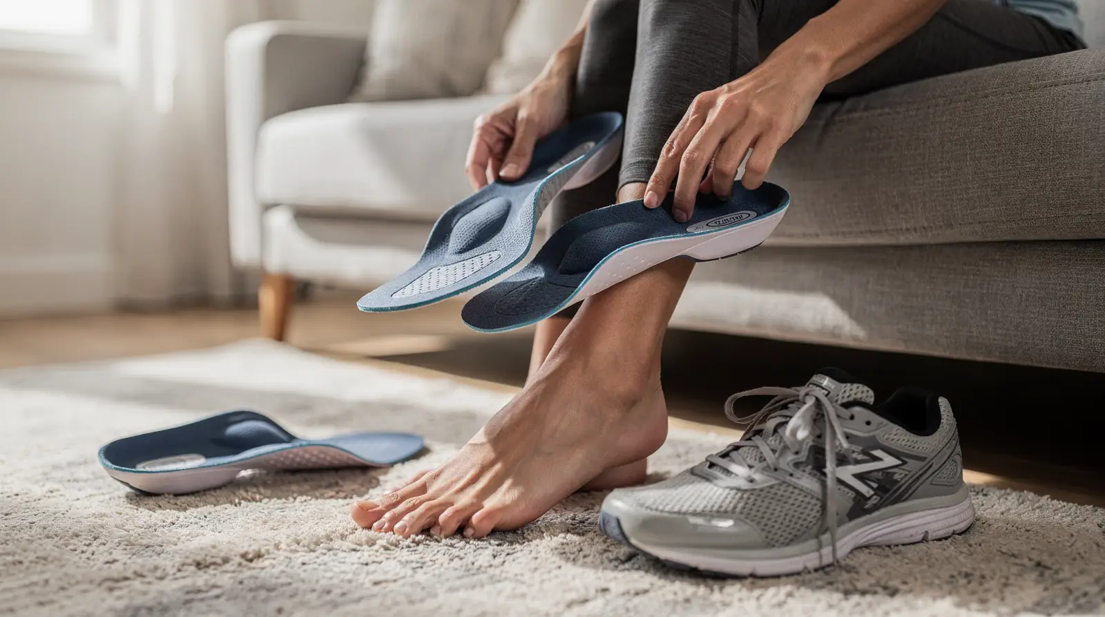 Dual-density insoles combined with broad toe boxes address pressure redistribution needed for diabetic protection