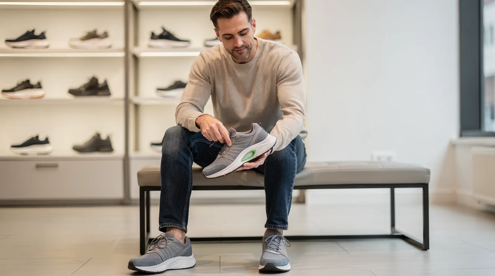 How Should Men Shop for Relief-Footwear Support