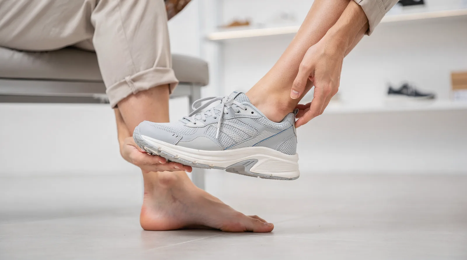 Slippers designed to cradle the arch and reduce strain on the plantar fascia support pain