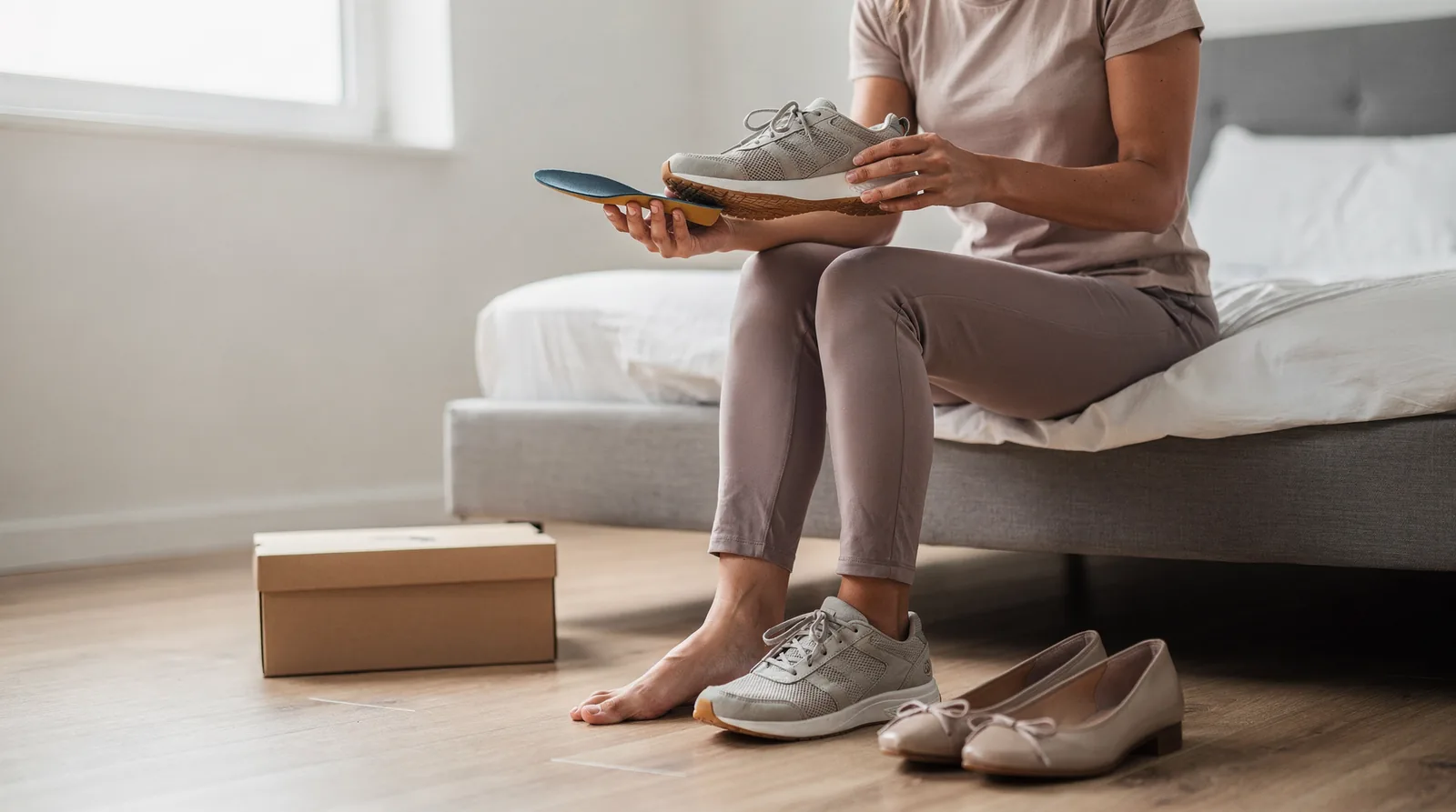 Foot arches can sometimes support themselves structurally, meaning added arch support isn't universally required