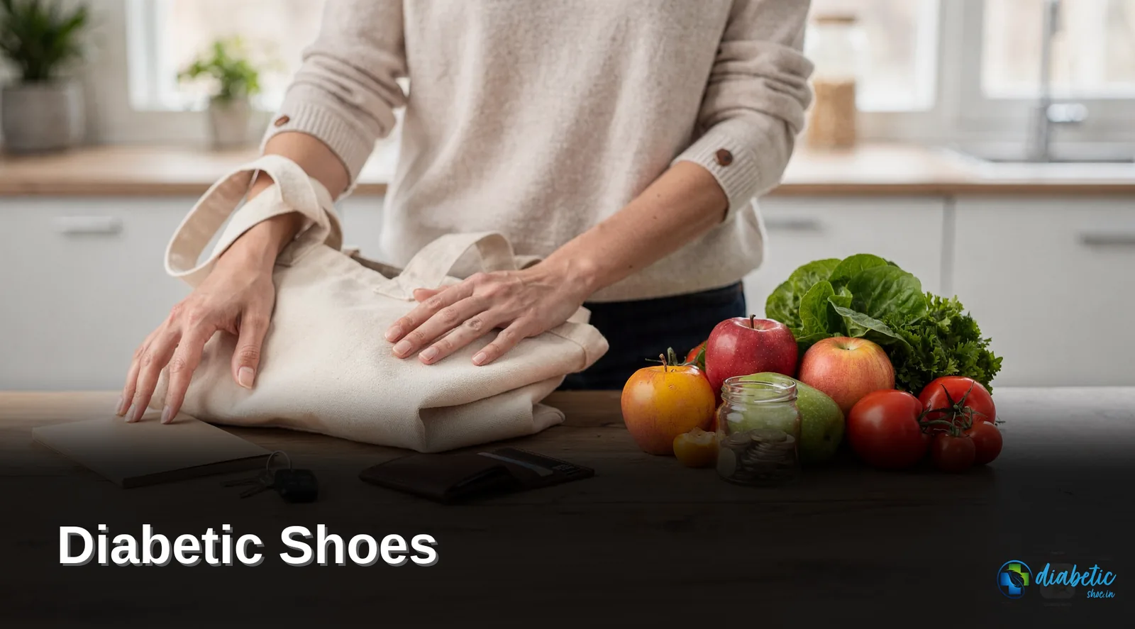 Diabetic footwear must offer extra width and depth to accommodate swelling before a local fitting