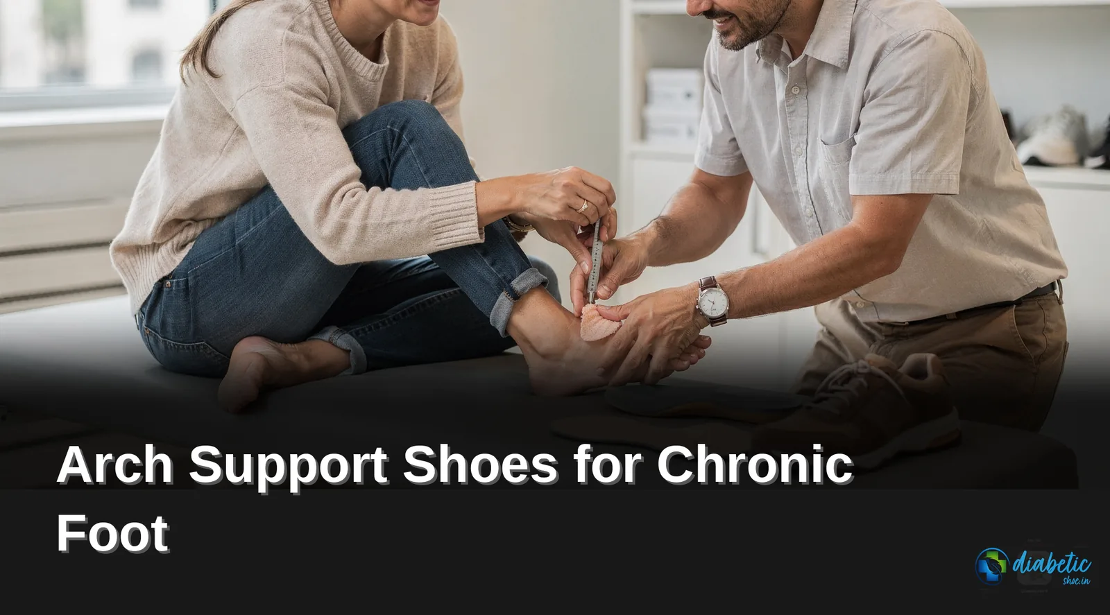 Individuals with chronic foot, heel, or arch pain require footwear engineered with dual-density insoles