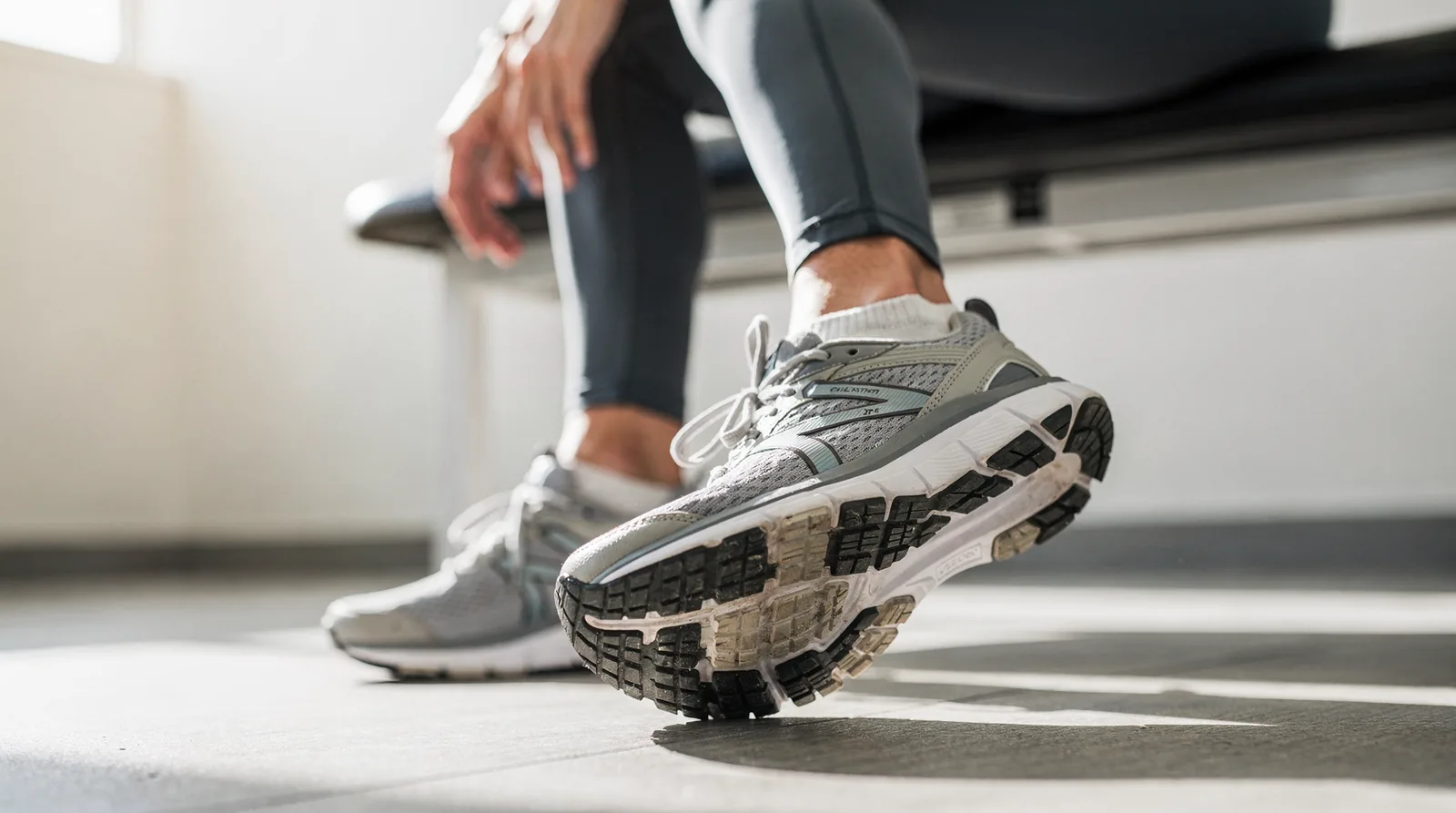 Podiatrists evaluate arch support, cushioning, stability, proper fit, and shock absorption when judging whether