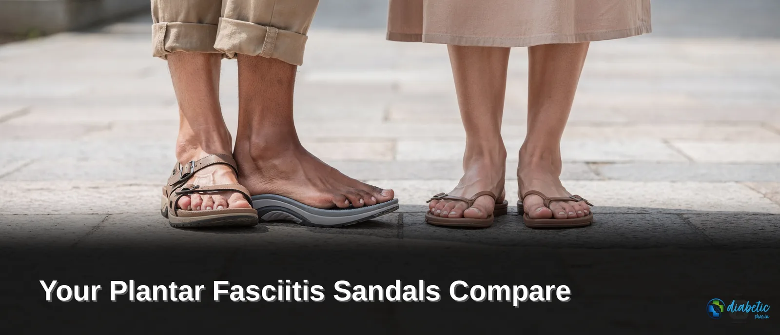 Plantar fasciitis sandals feature dual-density insoles and broad toe boxes that conventional sandals typically lack