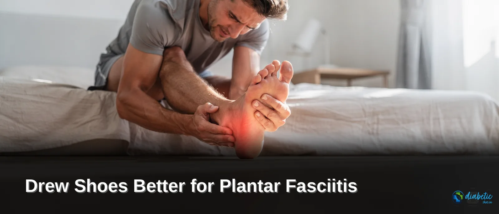 Plantar fasciitis results from inflammation of the thick band of tissue connecting the heel bone