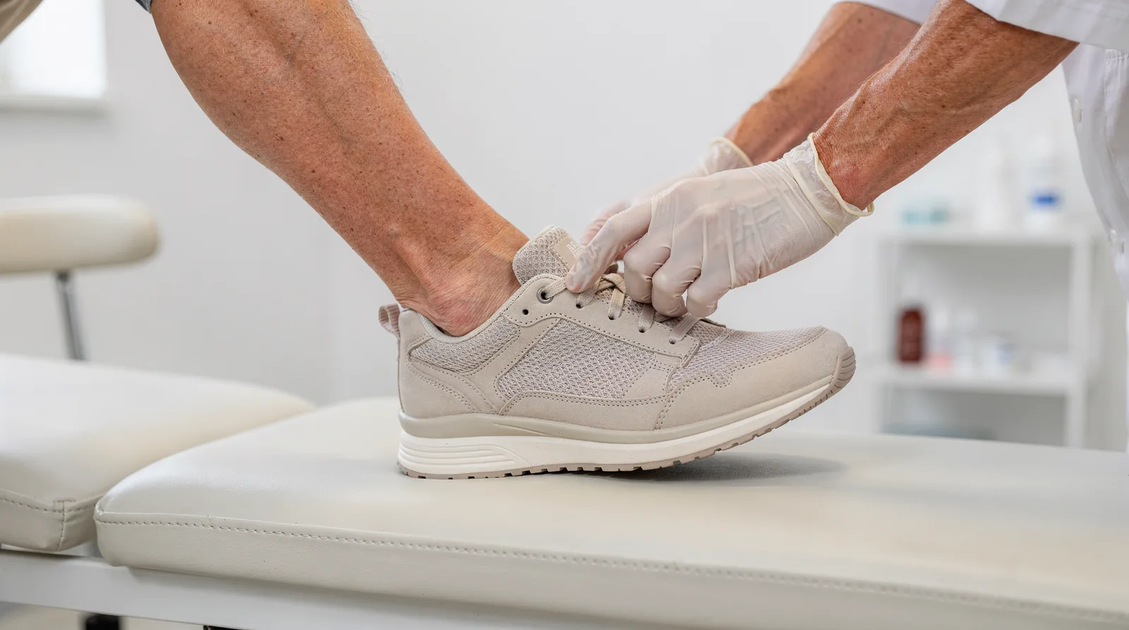 Diabetic Shoe states its products are crafted by specialists to alleviate discomfort and provide maximum