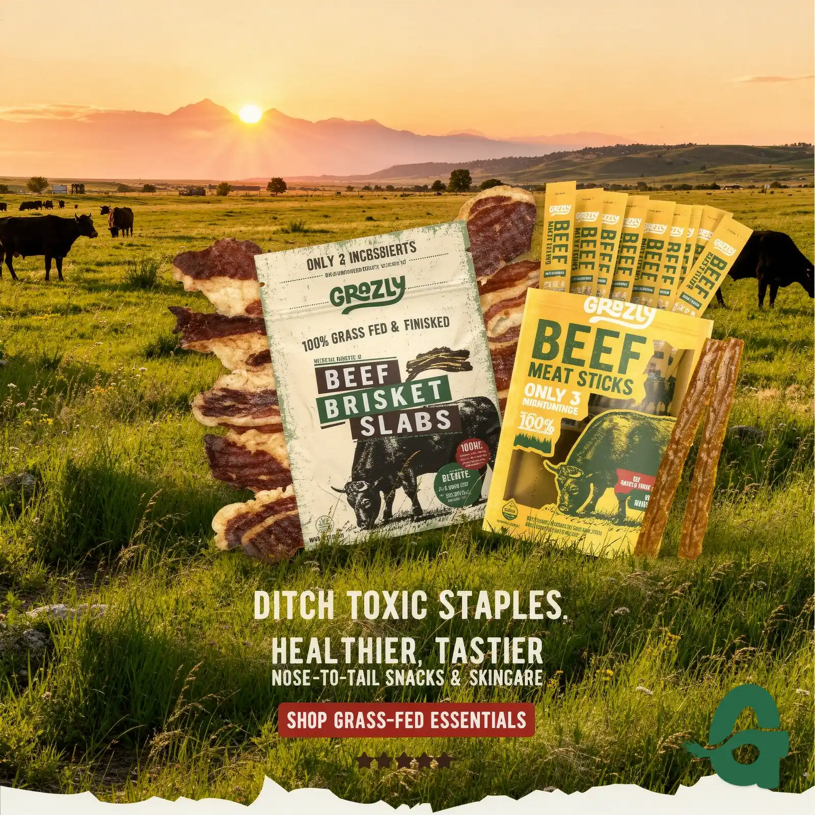 Premium meat sticks can be made with just three clean ingredients, avoiding fillers, mystery meat