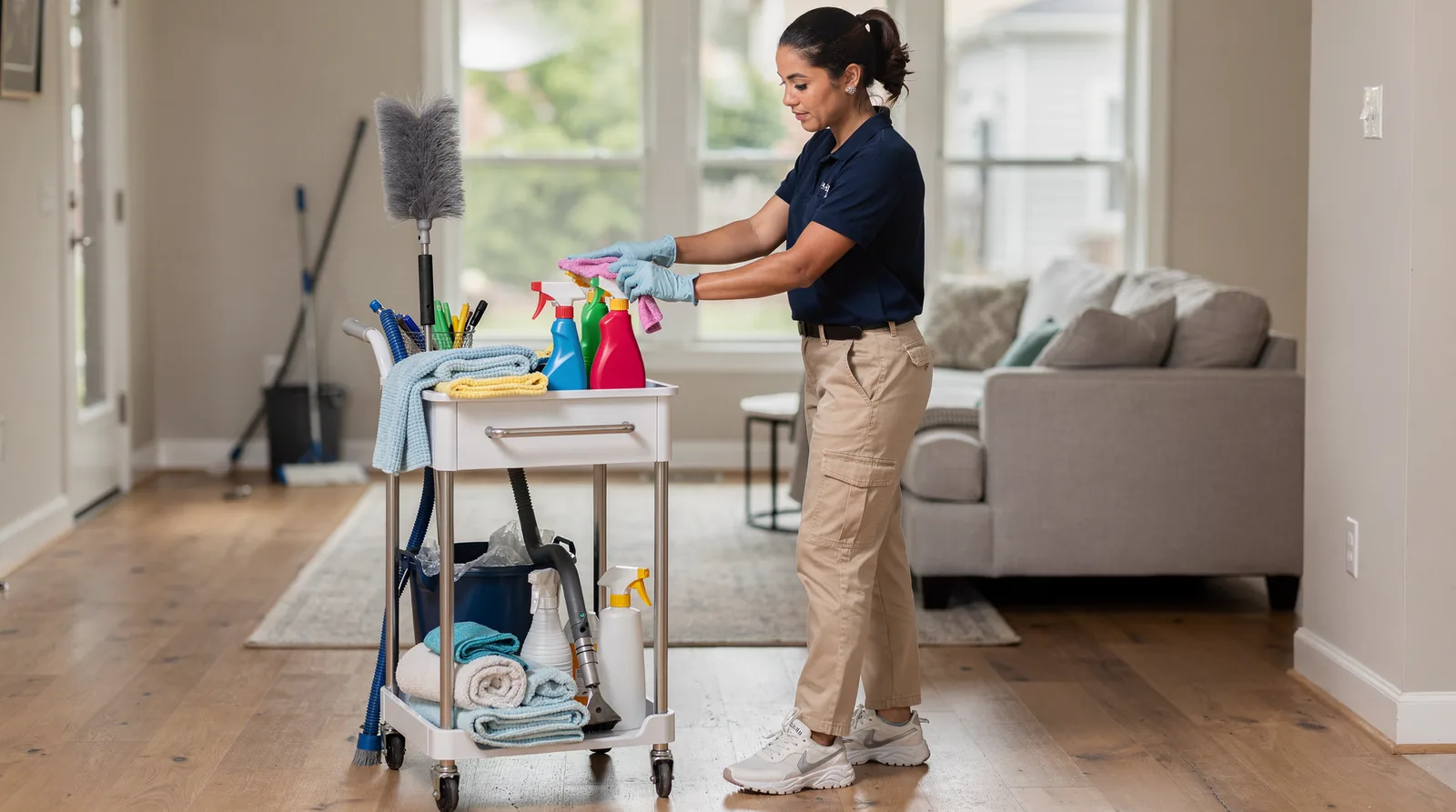 Camden County cleaning providers offer routine housekeeping, deep cleans, move-in/move-out cleaning, and short-term rental