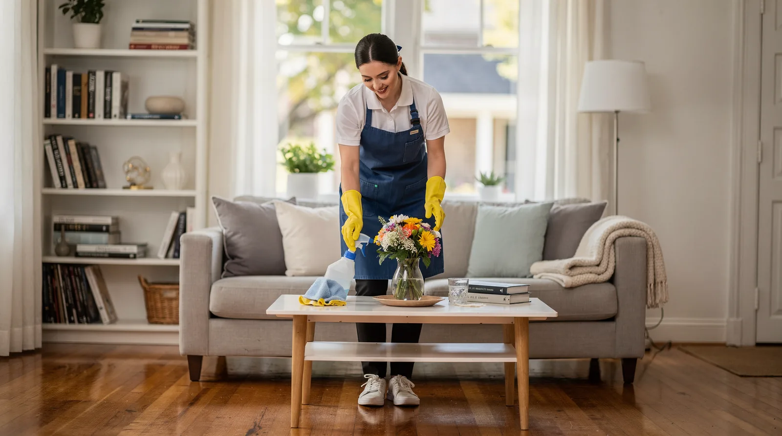 The Cleaning Brigade positions itself as a luxury-level, locally owned service rather than a generic