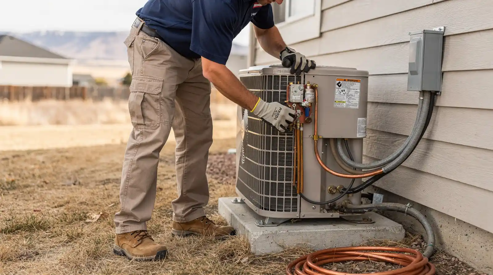 The installation process begins with a thorough assessment and clear estimate before any work starts
