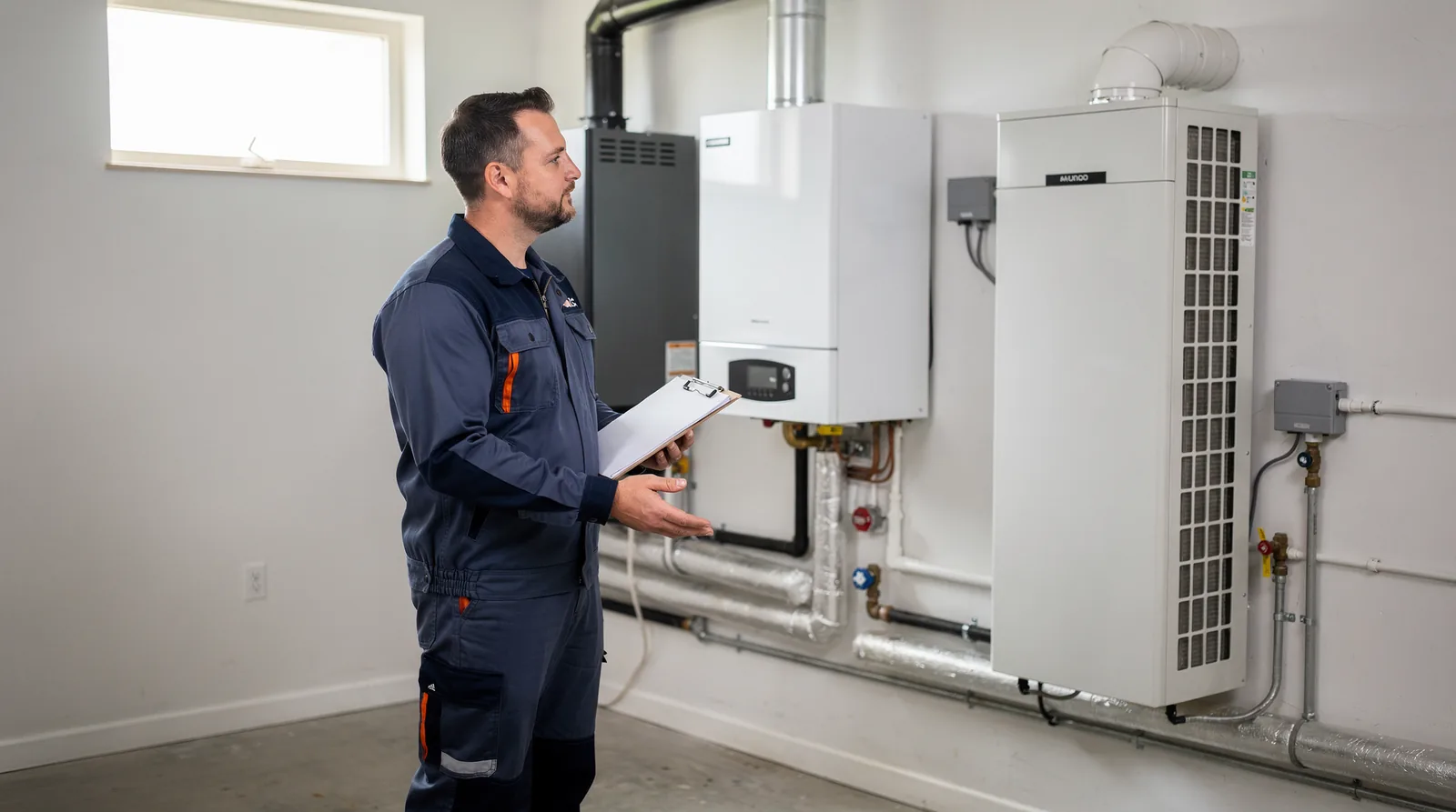 Furnaces are a common choice in Richland, with options ranging from standard efficiency to high-efficiency