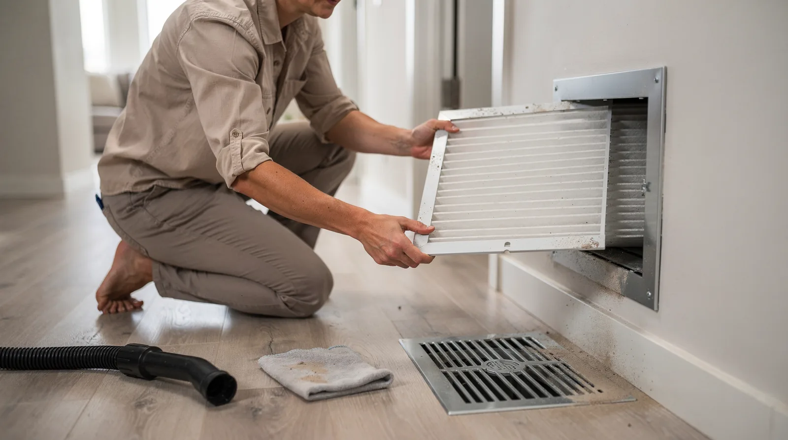 Changing the air filter every 1-3 months is the single most effective DIY step