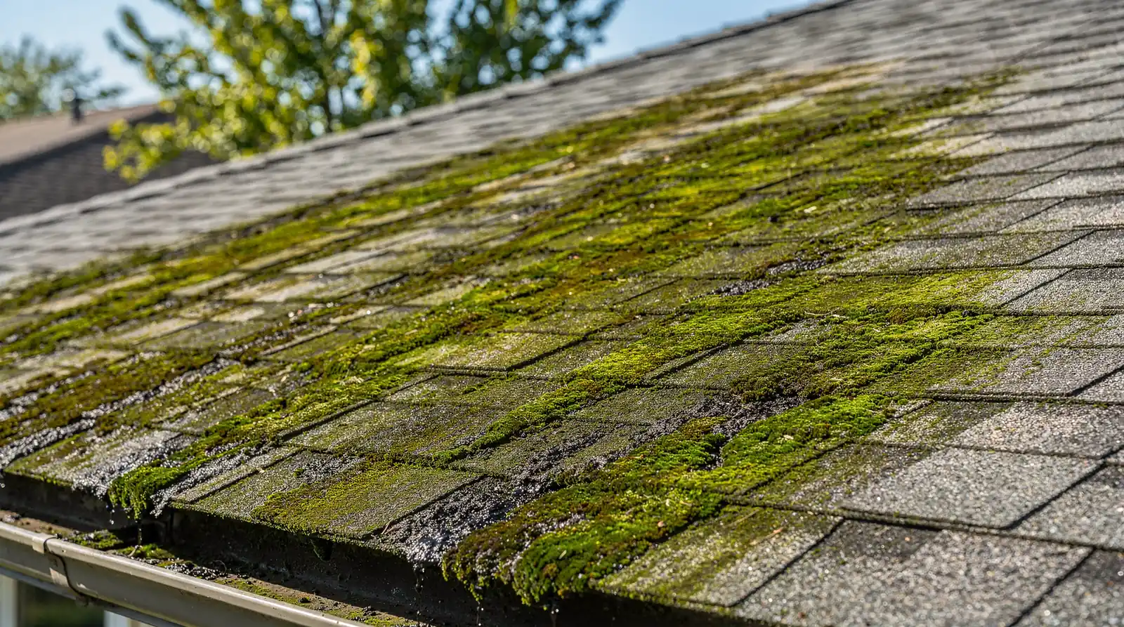 Buildup on exterior surfaces can occur quickly in climates with regular humidity or seasonal weather