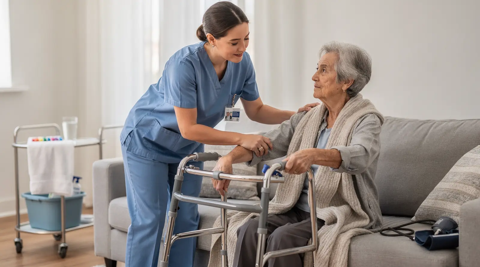 Local in-home care can include meal preparation and diet planning designed around a senior's nutritional